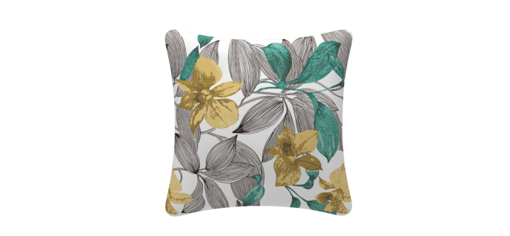 כרית נוי Yellow Flowers - SCAB