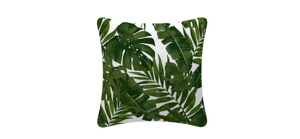 כרית נוי Green Leaves