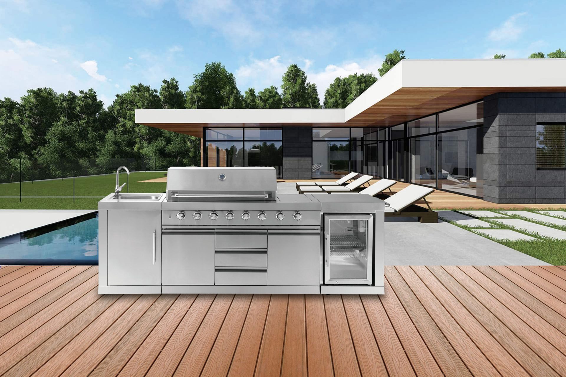 גריל גז Dallas - SCAB